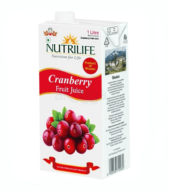 Nutrilife Cranberry Fruit  Juice  1 ltr