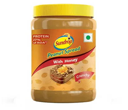 Sundrop Peanut Butter With Honey Crunchy